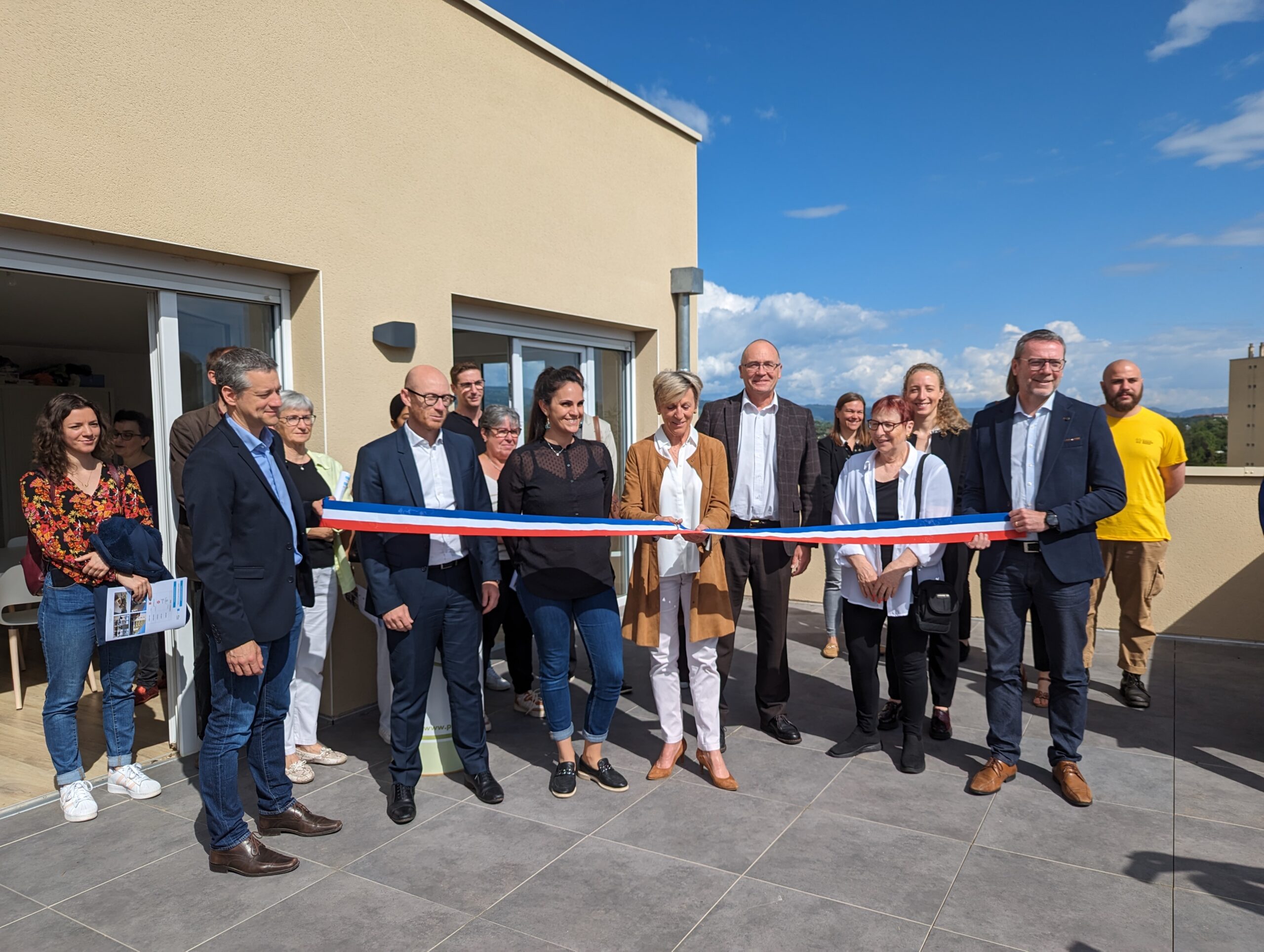 Inauguration de l'habitat inclusif Le Sensitive à Valence