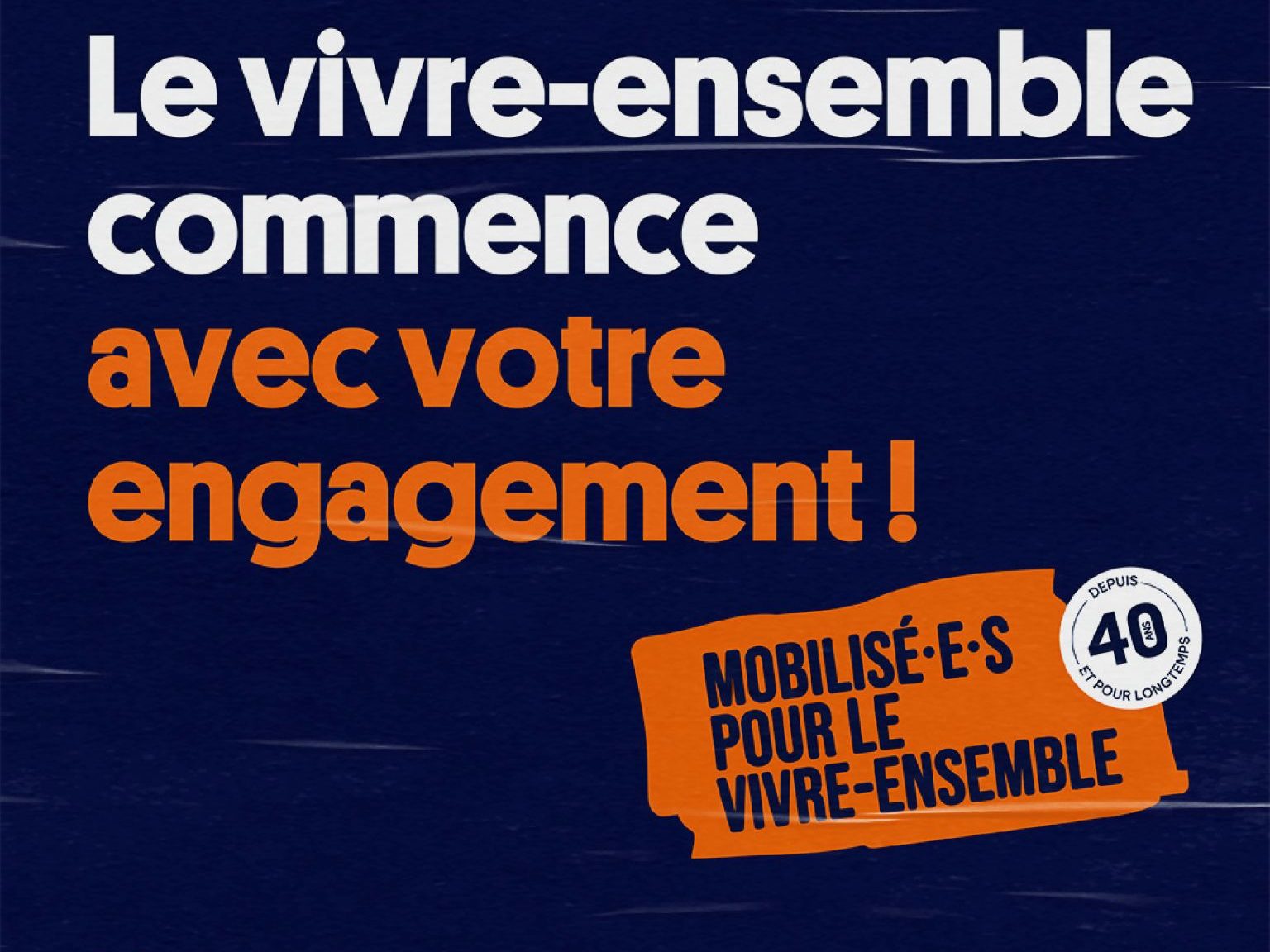 Fier.ère.s de lutter contre les fractures qui divisent notre société !