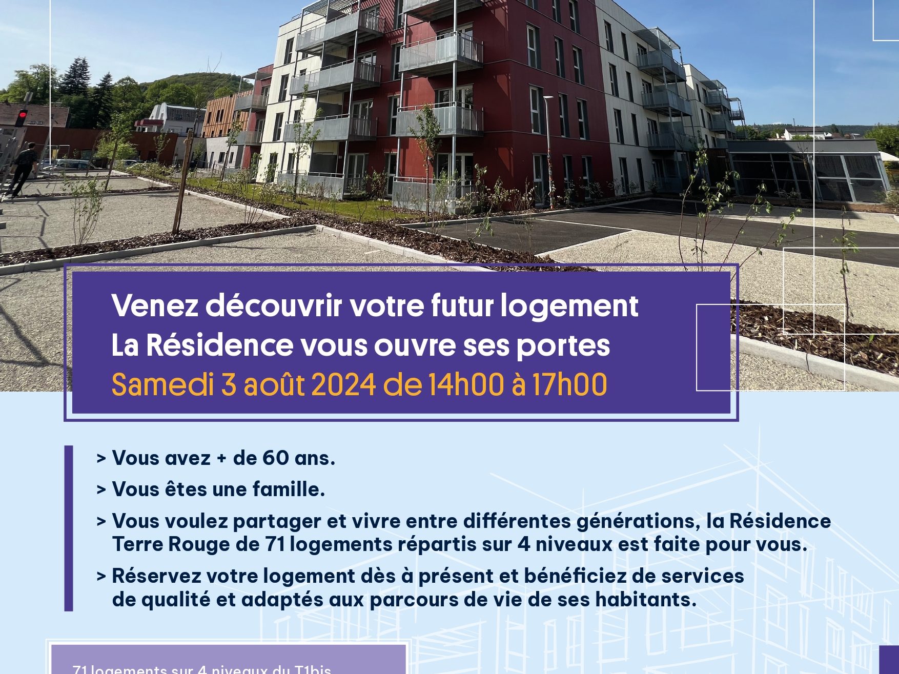 Ouverture 1ère résidence intergénérationnelle Terre Rouge à Saverne