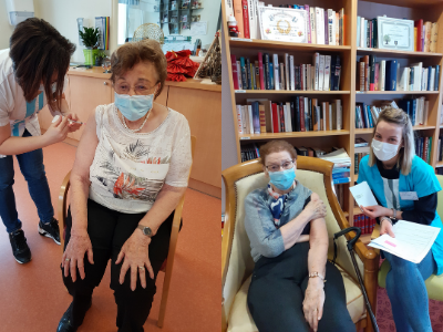 La vaccination continue