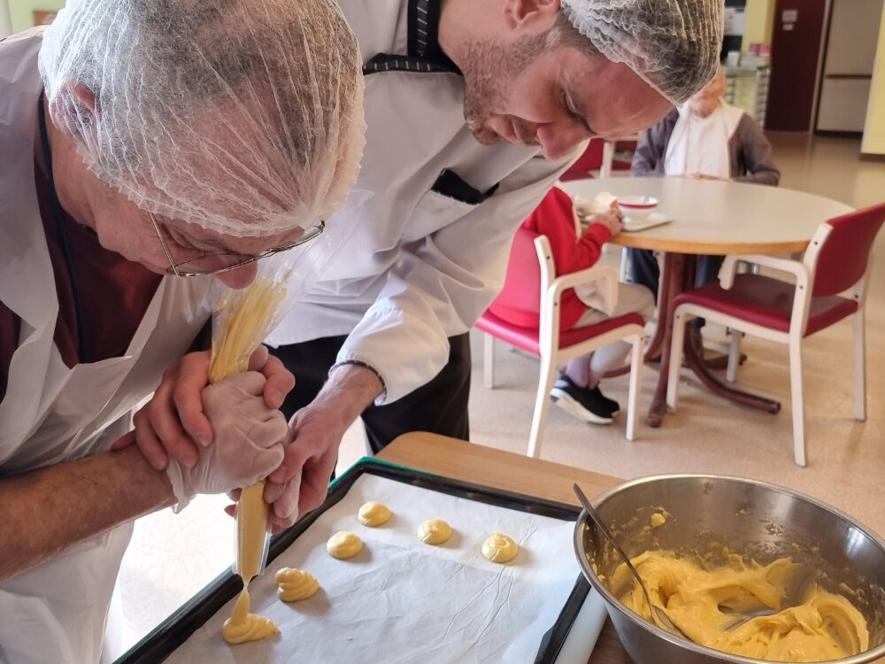 Un atelier pâtisserie gourmand autour des choux à la crème en UVP !
