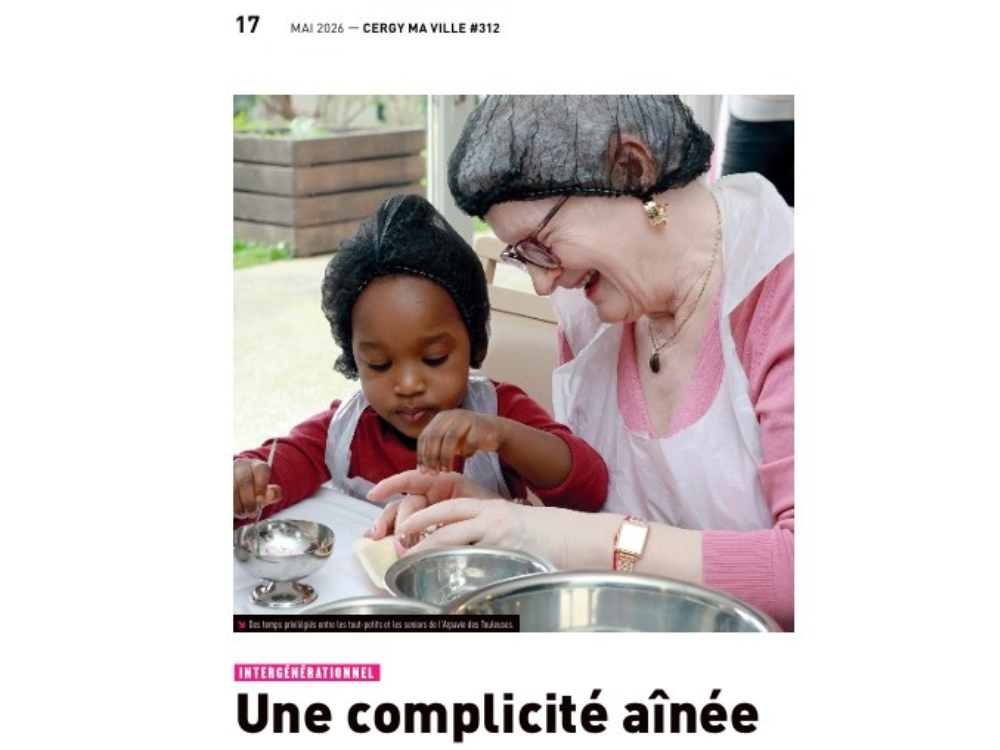 Article de presse : Une complicité aînée 💙