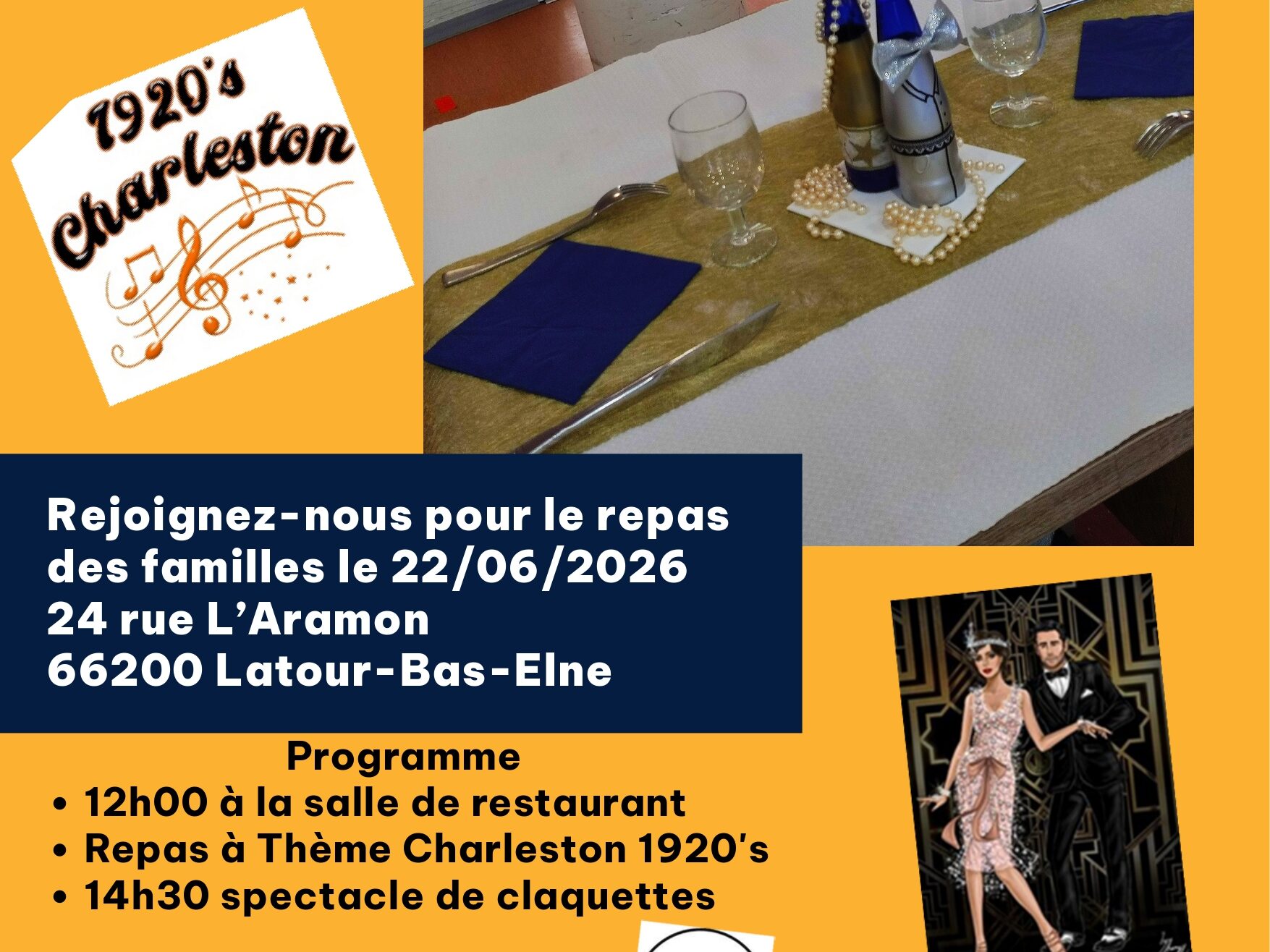 Repas des familles à la résidence De La Tour 🤩