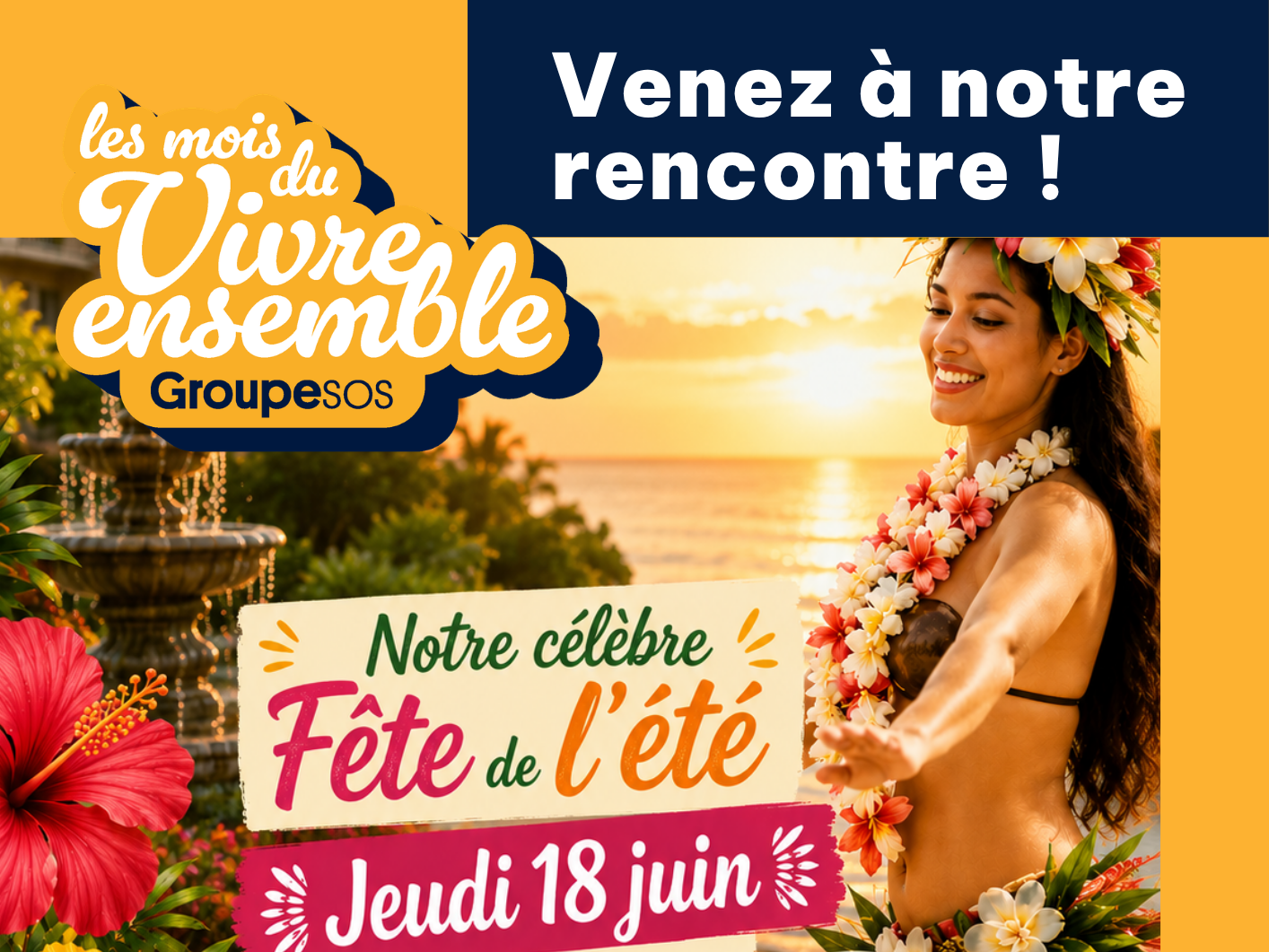 Fête de l'été à la résidence De La Fontaine 🌞