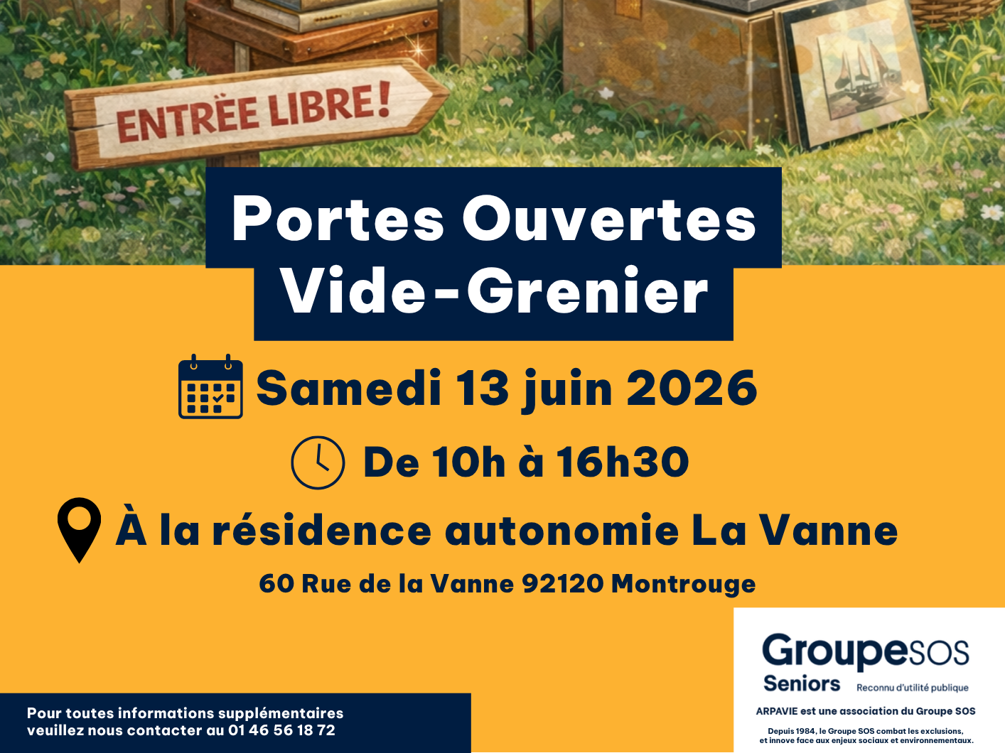 Portes Ouvertes - Vide Grenier à La Vanne🥳