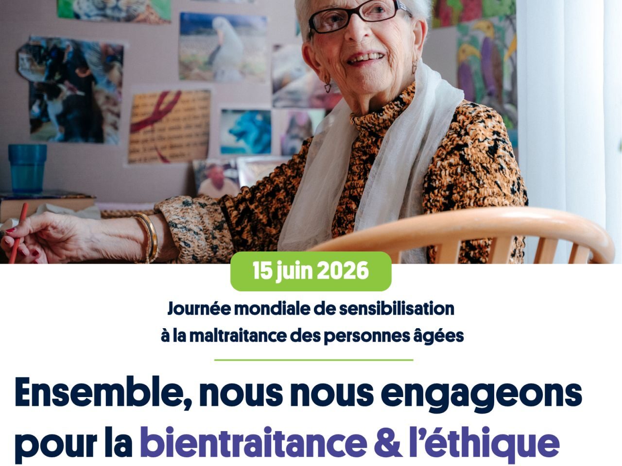 Journée mondiale de sensibilisation à la maltraitance des personnes âgées
