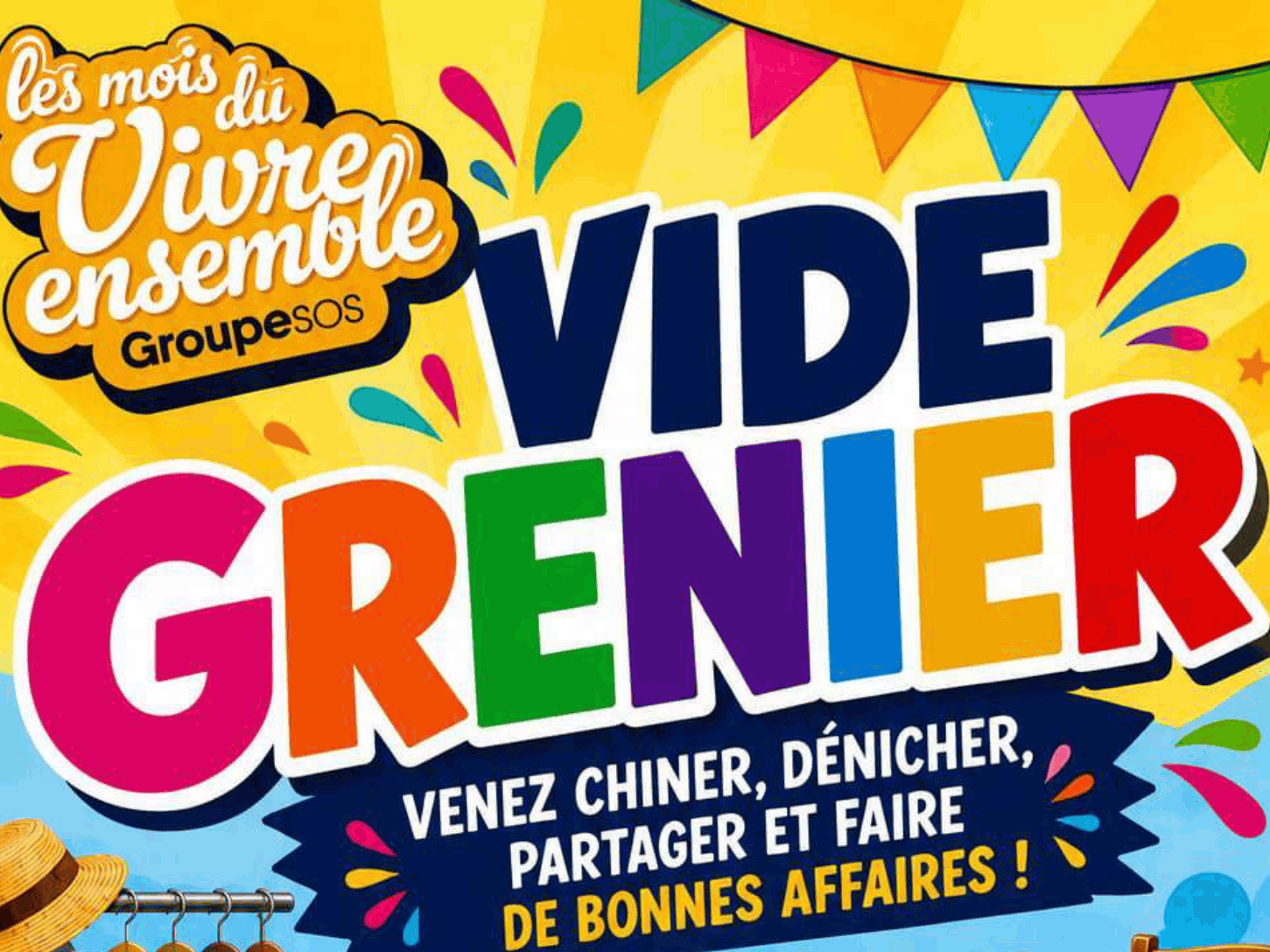 Vide grenier à la résidence Arletty 🤩