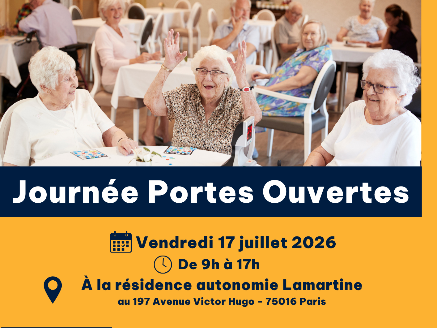 Journée Portes Ouvertes à la résidence Lamartine 🤗