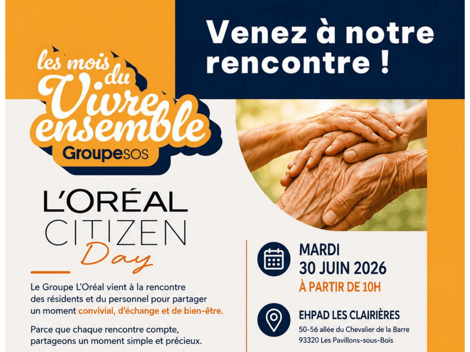 L'Oréal Citizen Day à la résidence Les Clairières 🎉
