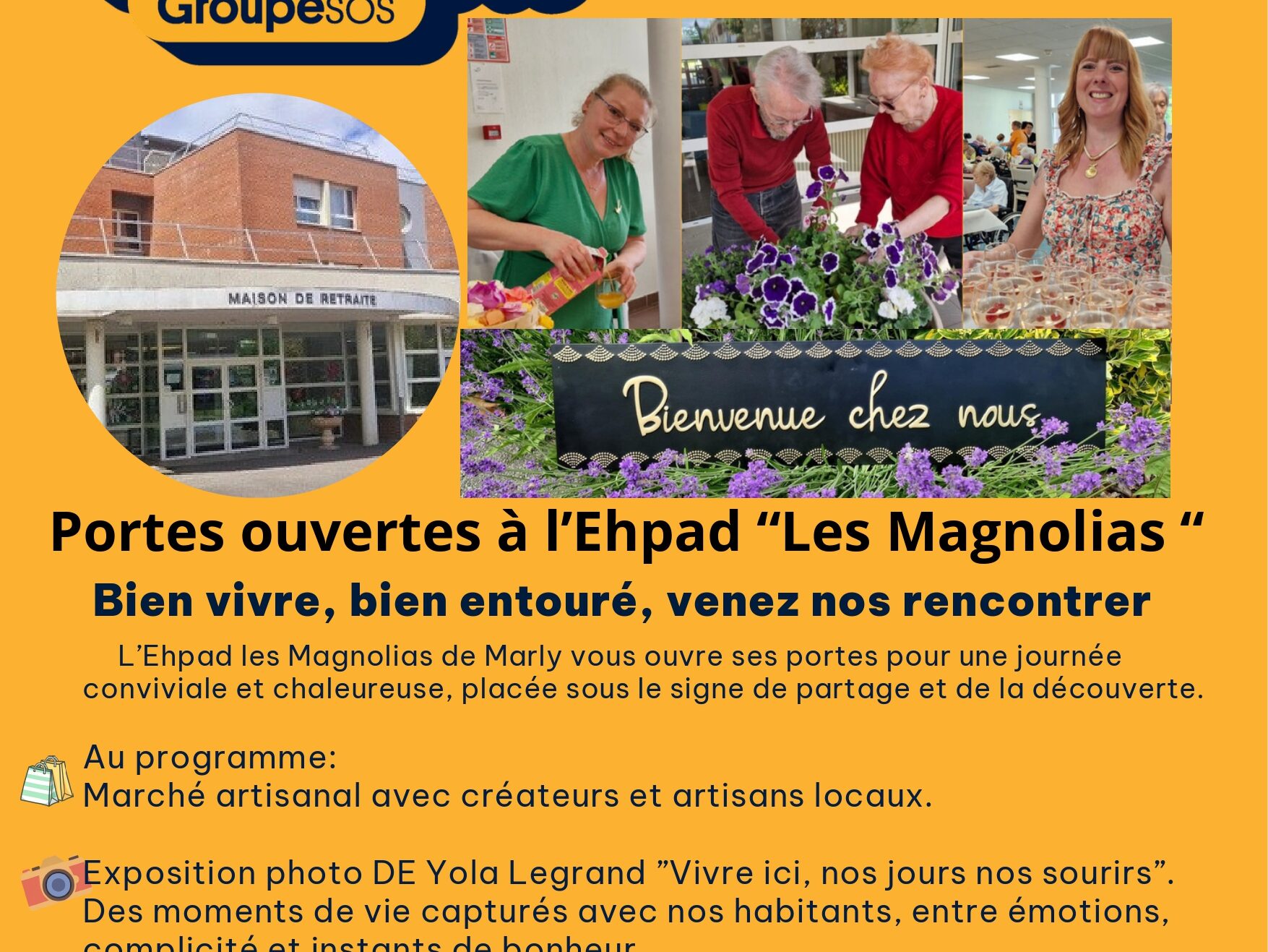 Portes ouvertes à l’Ehpad Les Magnolias : une journée de partage et de découverte !