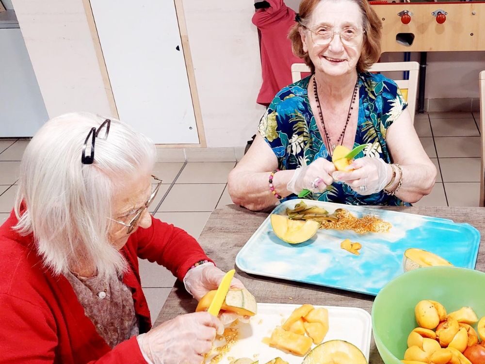 À la résidence Les Astéries, l’automne se prépare… avec les cinq sens🤩