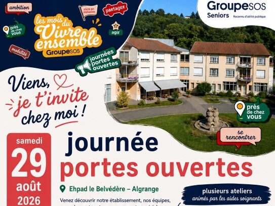Journée Portes Ouvertes à l’Ehpad Le Belvédère à Algrange (57)